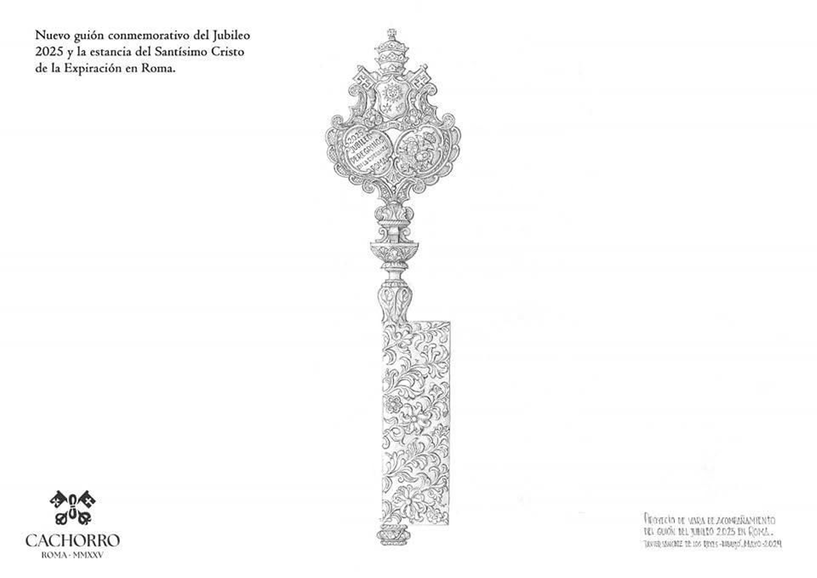 Diseño de las varas de acompañamiento