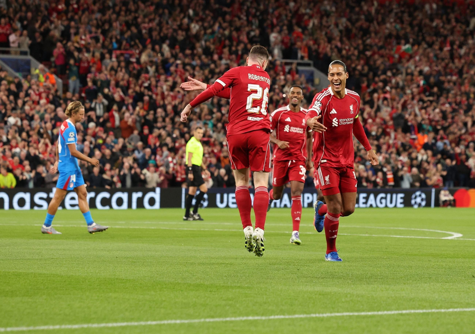 Las fotos del Liverpool - Atlético de Madrid