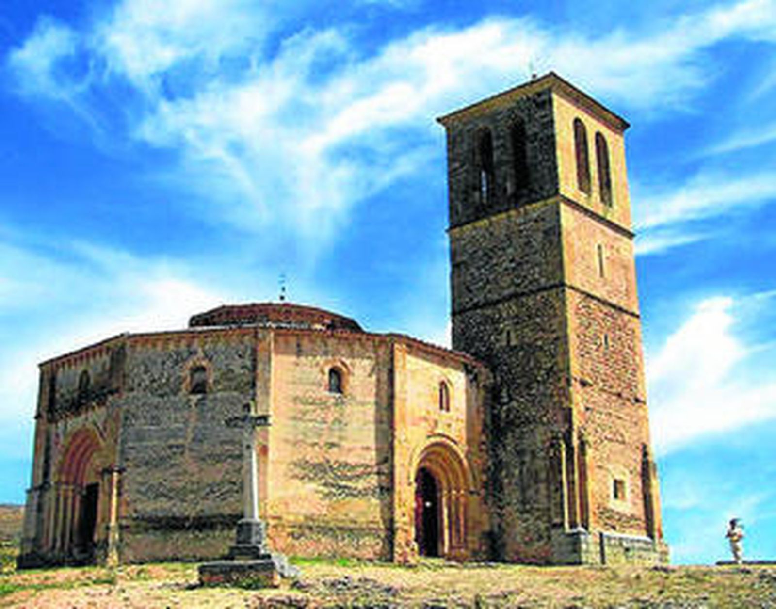 La iglesia de la Vera Cruz de Segovia.
