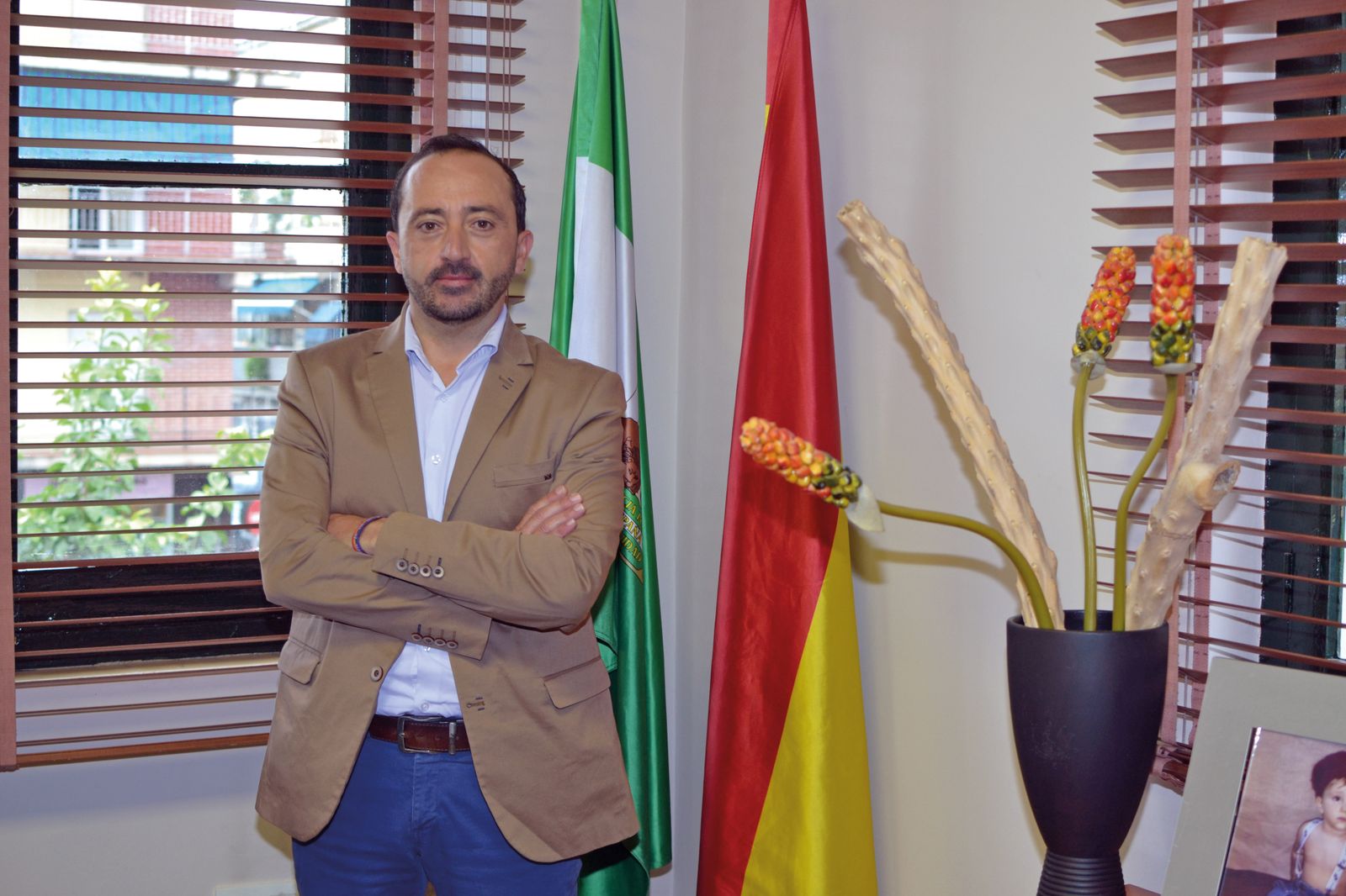 Roberto García Jiménez, alcalde de Peligros.