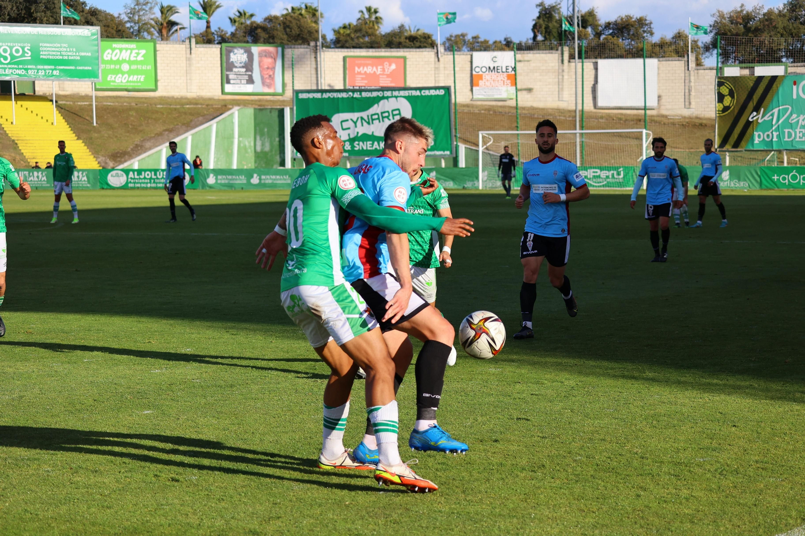 Las imágenes del empate del Córdoba CF en su visita al Cacereño