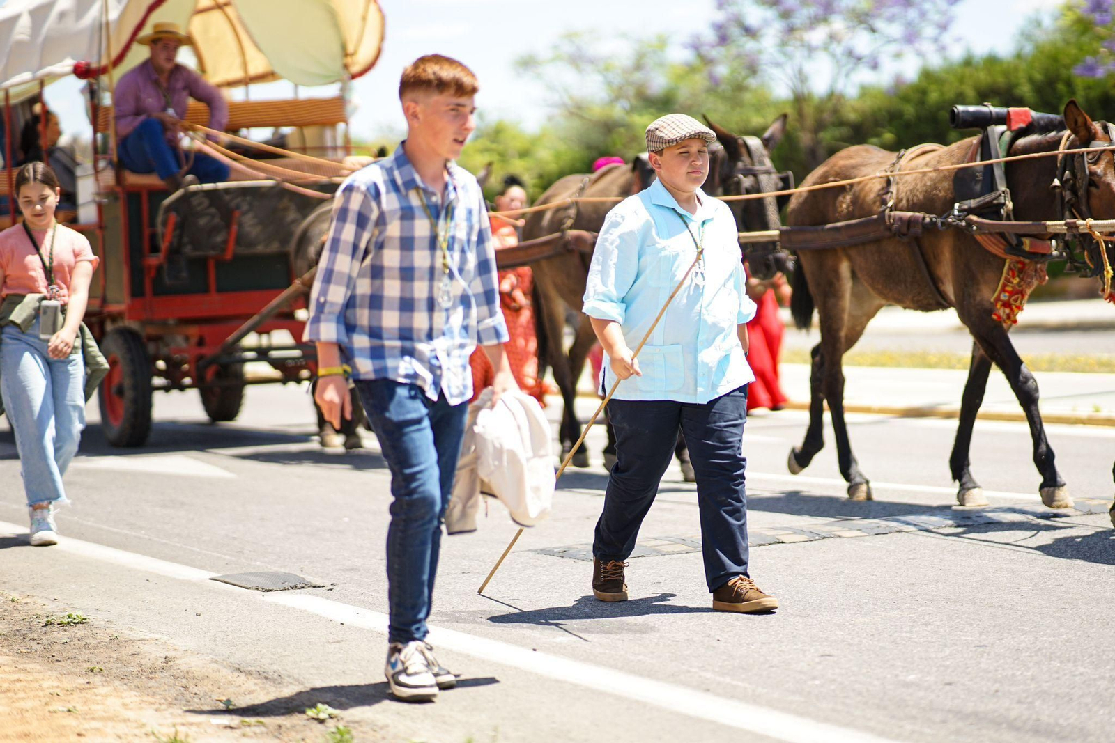 Las imágenes de la salida de la Hermandad del Rocío del Cerro