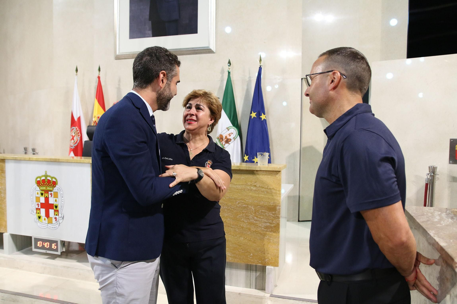 Las imágenes de la despedida de Ramón Fernández-Pacheco como alcalde de Almería