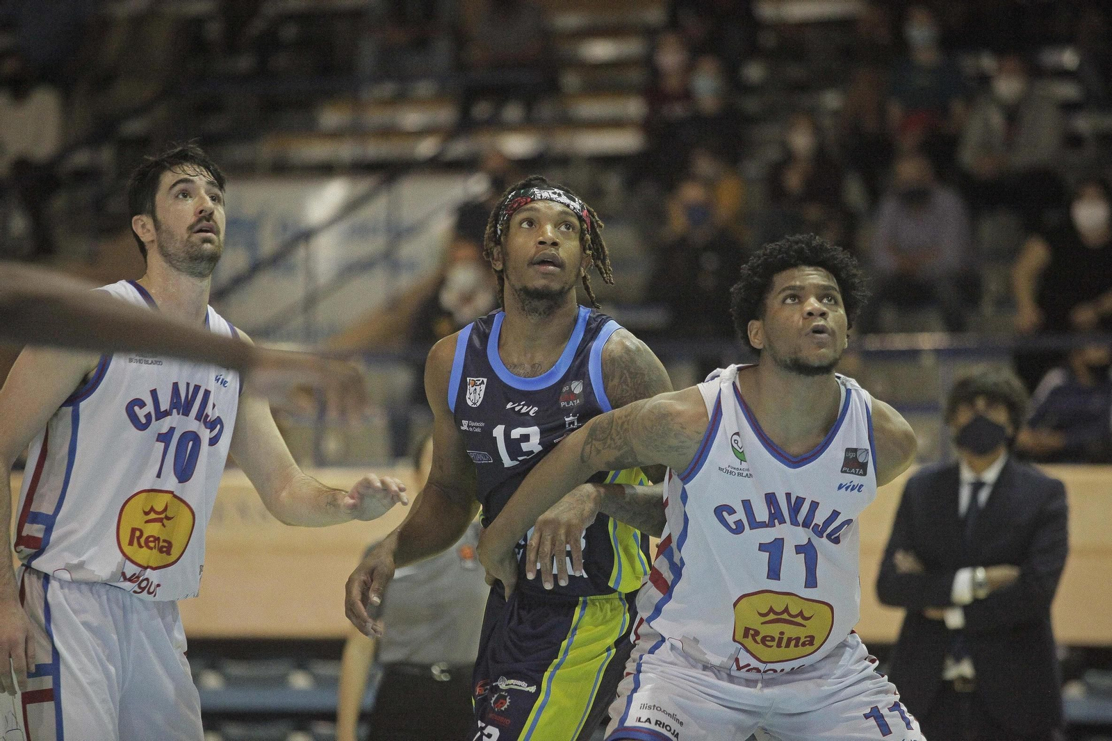 Ernest Maize, en el partido de Udea ante Clavijo.