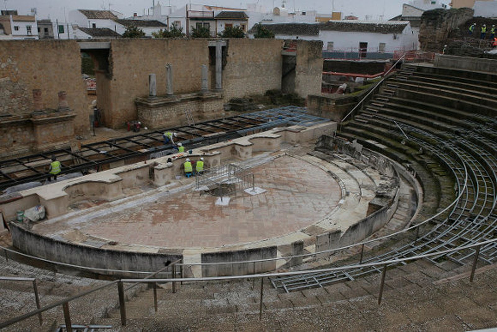 La restauración del Teatro de Itálica concluirá a principios de 2012
