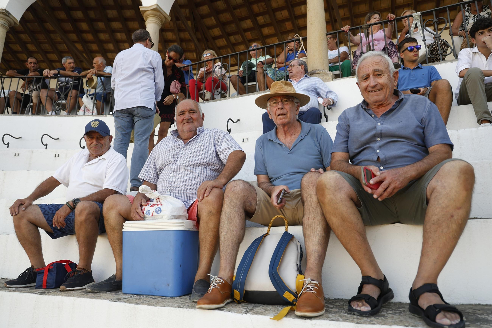 Búscate en la plaza de toros de San Roque durante la corrida de la Feria