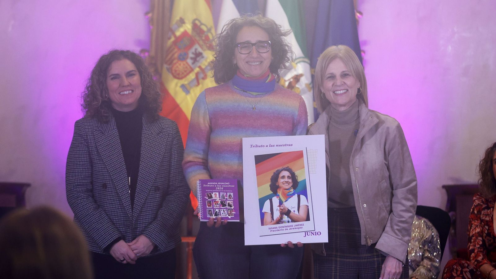 Presentación de la agenda 'Tributo a las Nuestras 2026' de Jerez