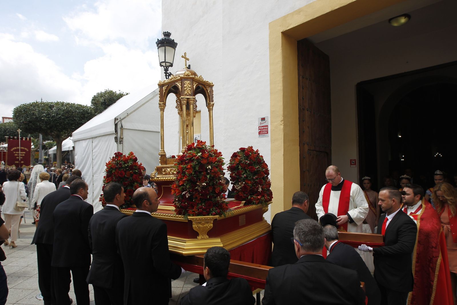 Fotogalería de la Procesión a la Ermita del Cerro de San Blas. Fiestas de Canjáyar.