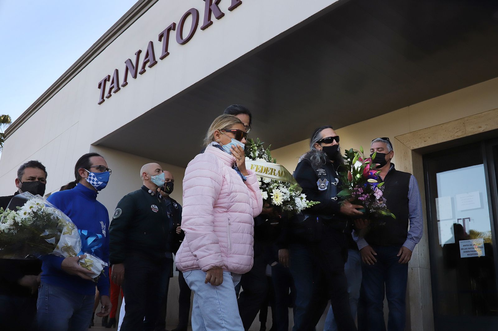 Caravana motera en homenaje a Carlos Ruiz