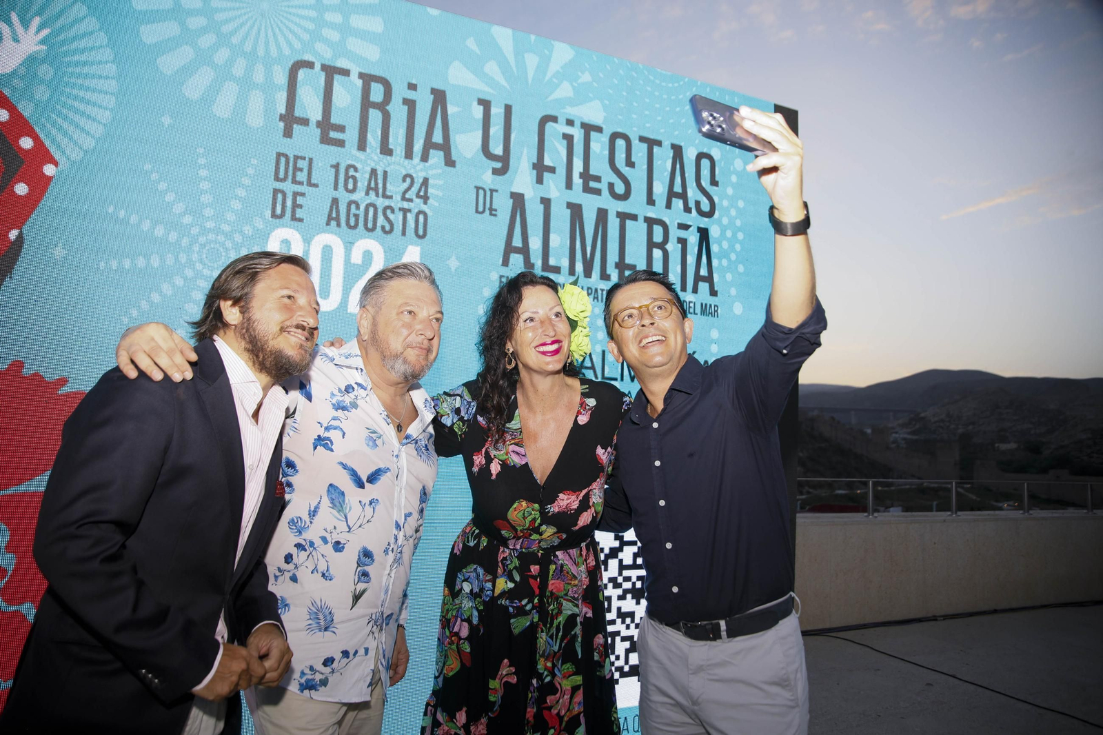 Presentación de la Feria de Almería 2024 en honor de la Virgen del Mar, en imágenes