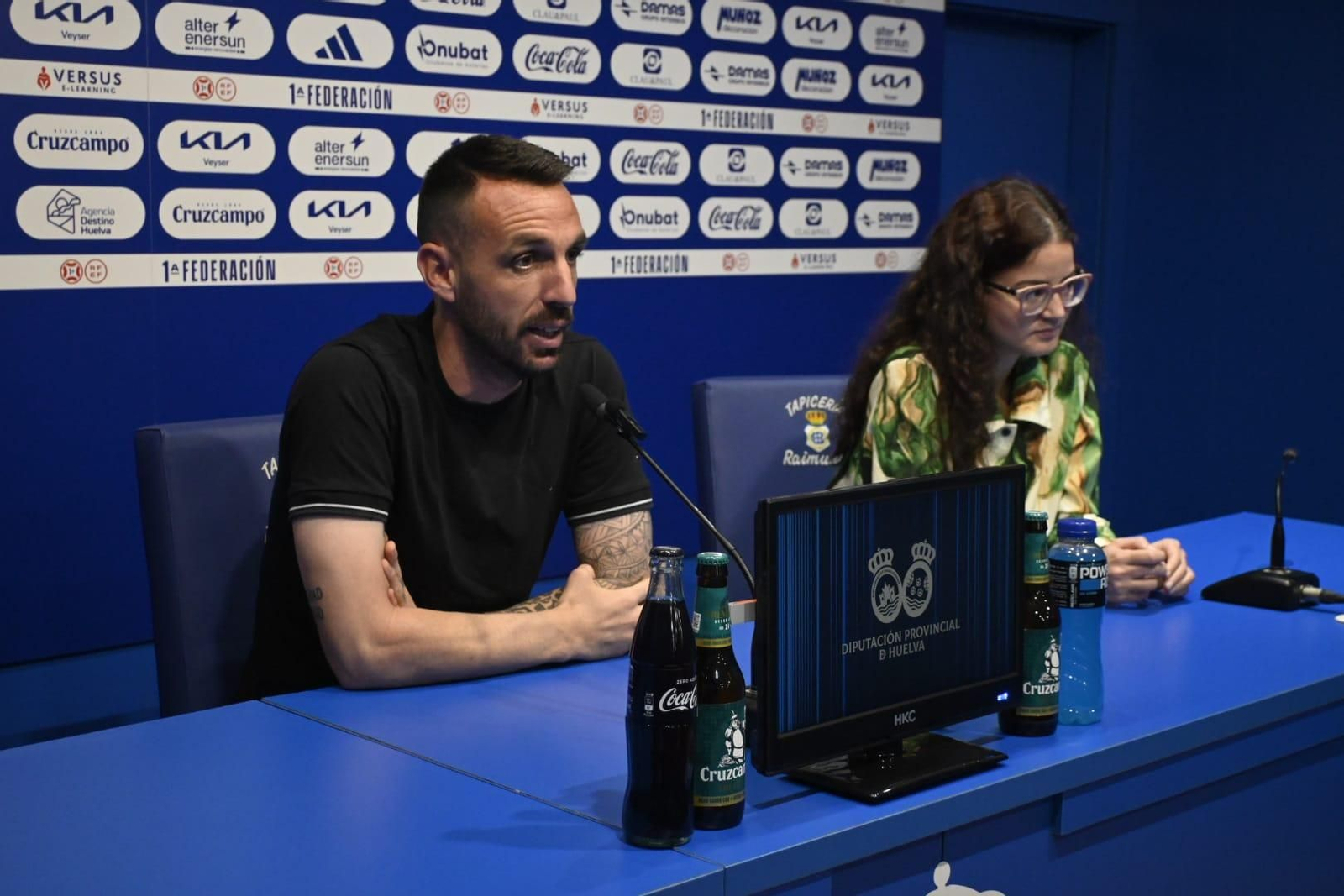 Rubén Gálvez durante la comparecencia de prensa de este miércoles.
