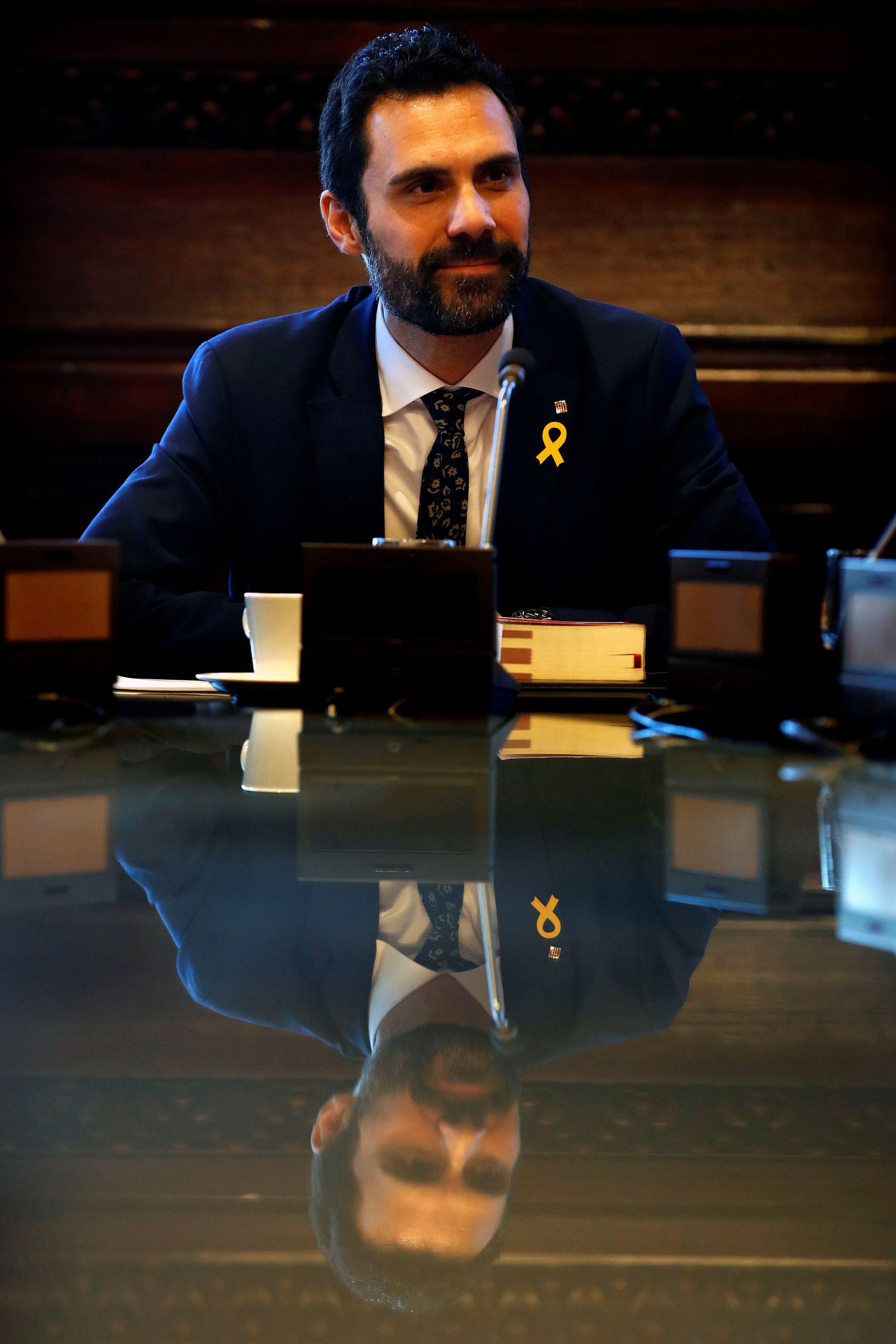 Roger Torrent, presidente del Parlament.
