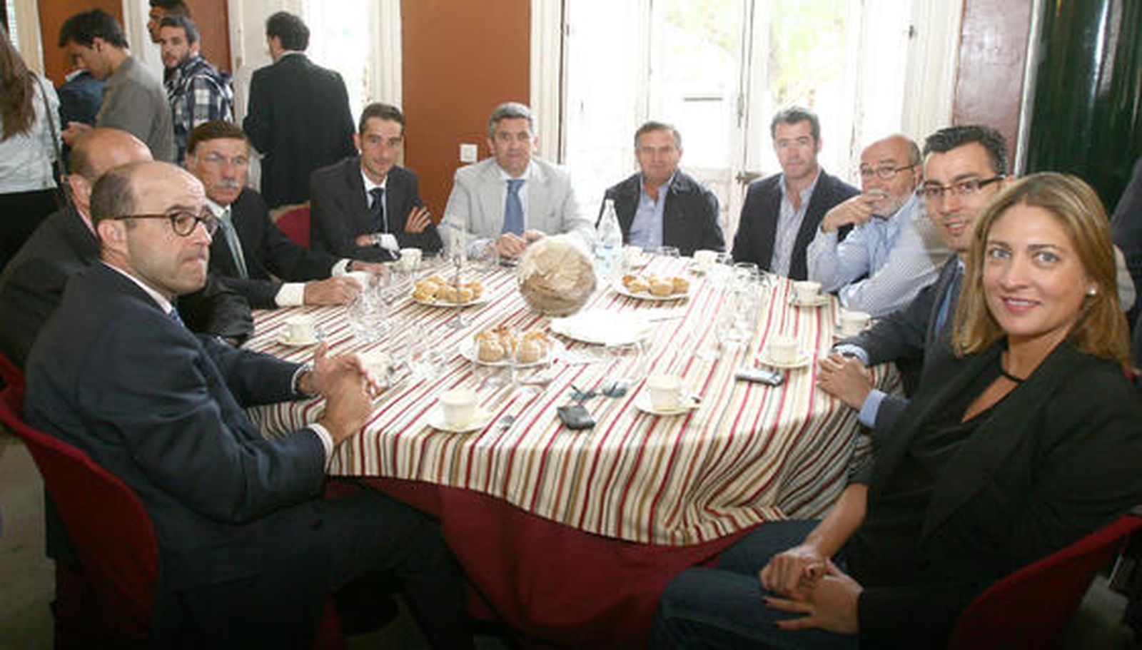 José Ángel Martín, Francisco Leal, Marcos Feria, Óscar Llanes, Pascual García Prat, Pedro Pérez, Carlos Quintero, Juan Francisco de Castellvi, Joaquín Segovia y María Rodríguez.

Foto: Josue Correa/Alberto Dominguez