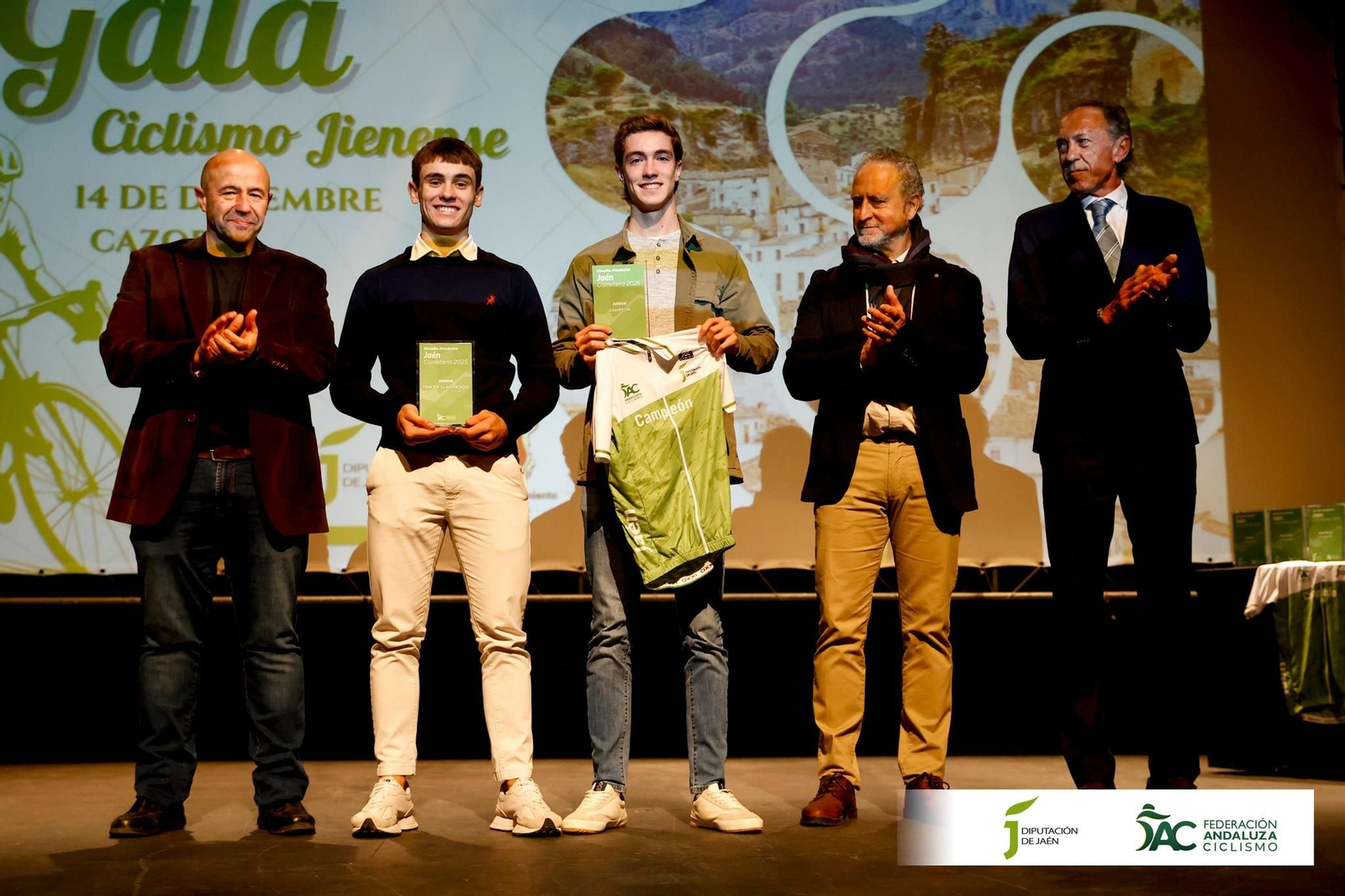 En imágenes: Cazorla, escenario de la Gala del ciclismo jiennense 2025