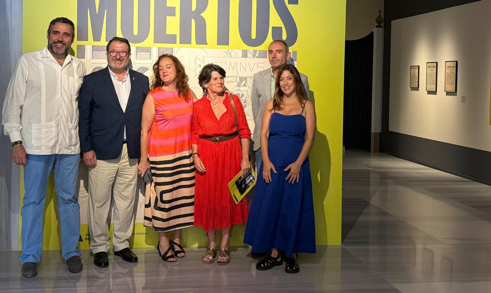 Inauguración de la exposición ‘Ciudad de muertos’ en el Museo de Almería.