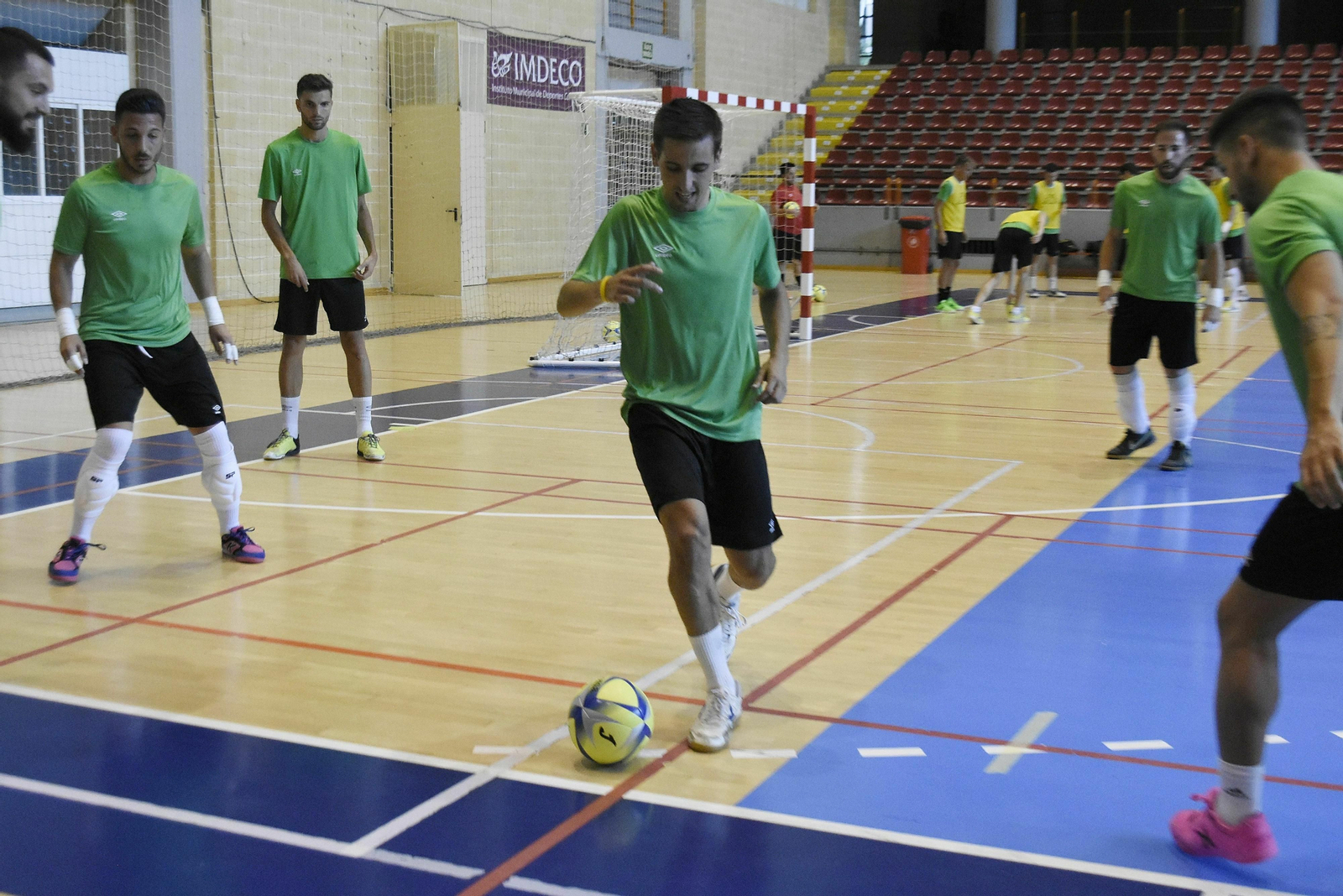 Las imágenes del primer entrenamiento del Córdoba Patrimonio de la Humanidad