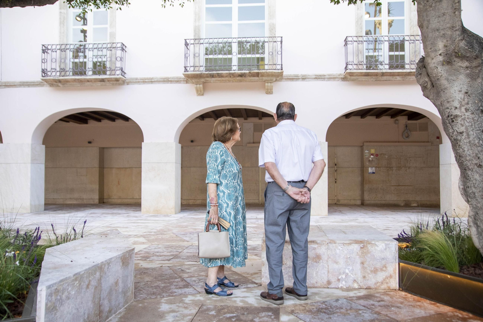 Las imágenes de la inauguración de la Plaza de la Constitución en Almería