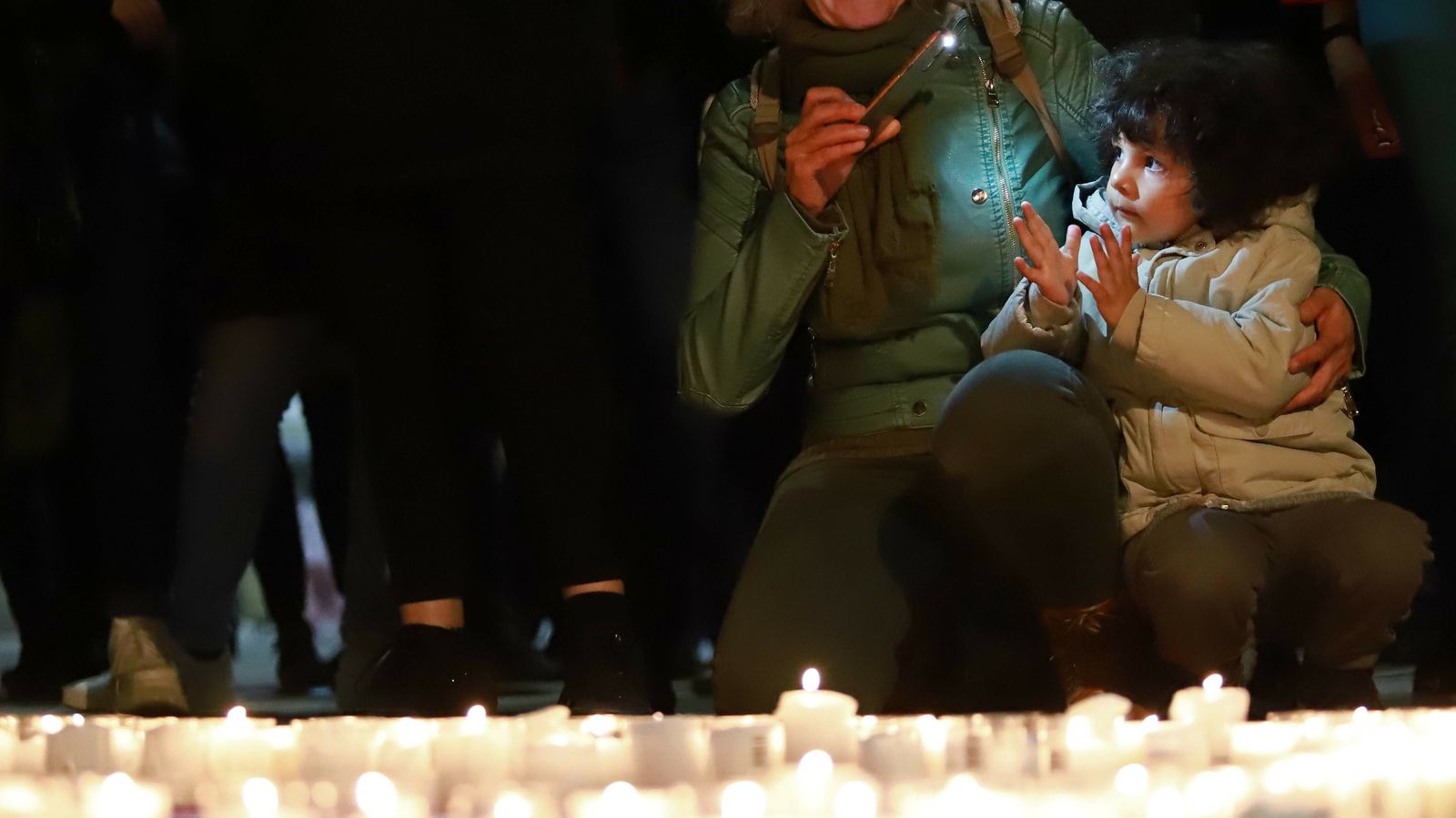 Manifestación por el 25N en Algeciras.