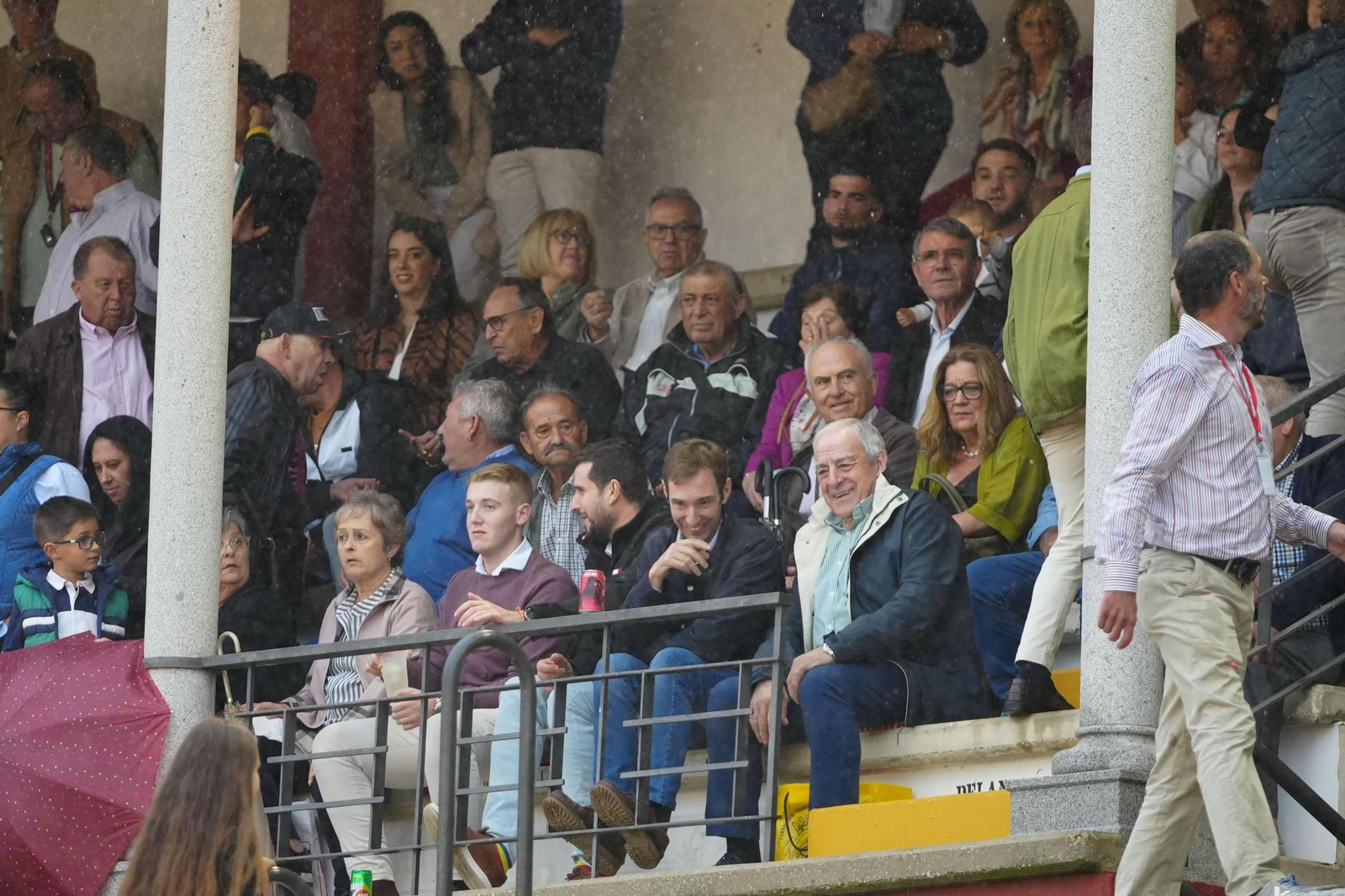 La corrida de rejones de la Feria de Pozoblanco, suspendida por la lluvia