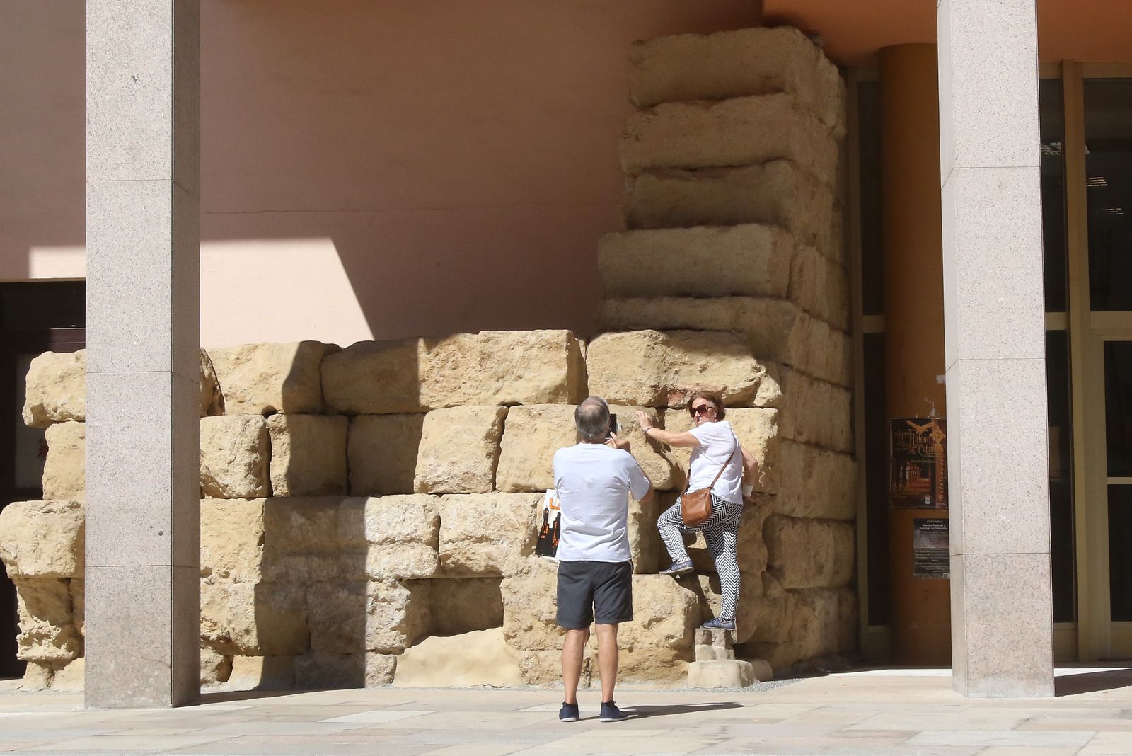 Un posado glamouroso para recordar una visita estival