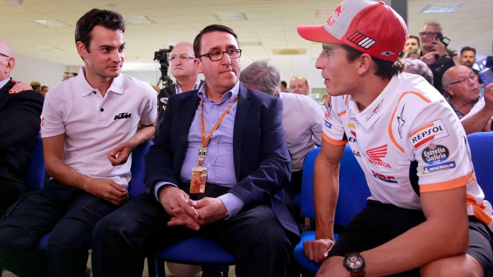 No habrá reencuentro Márquez-Pedrosa en la pista de Jerez. No habrá reencuentro Márquez-Pedrosa en la pista de Jerez.