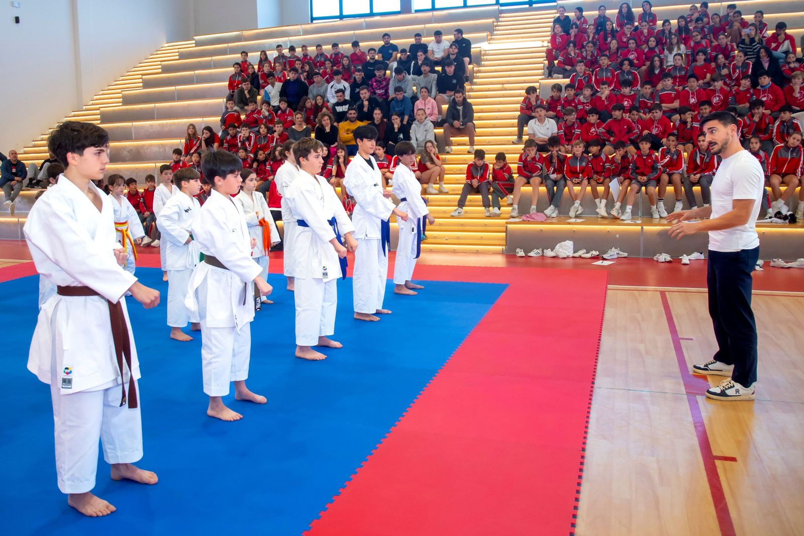 Damián Quintero, en acción.