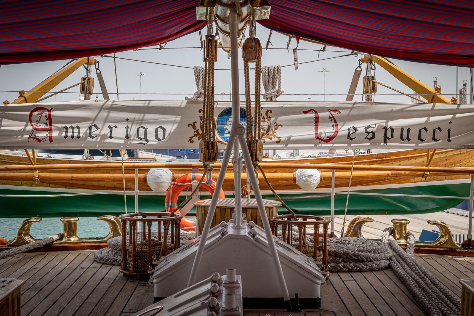 Así es el buque escuela Amerigo Vespucci