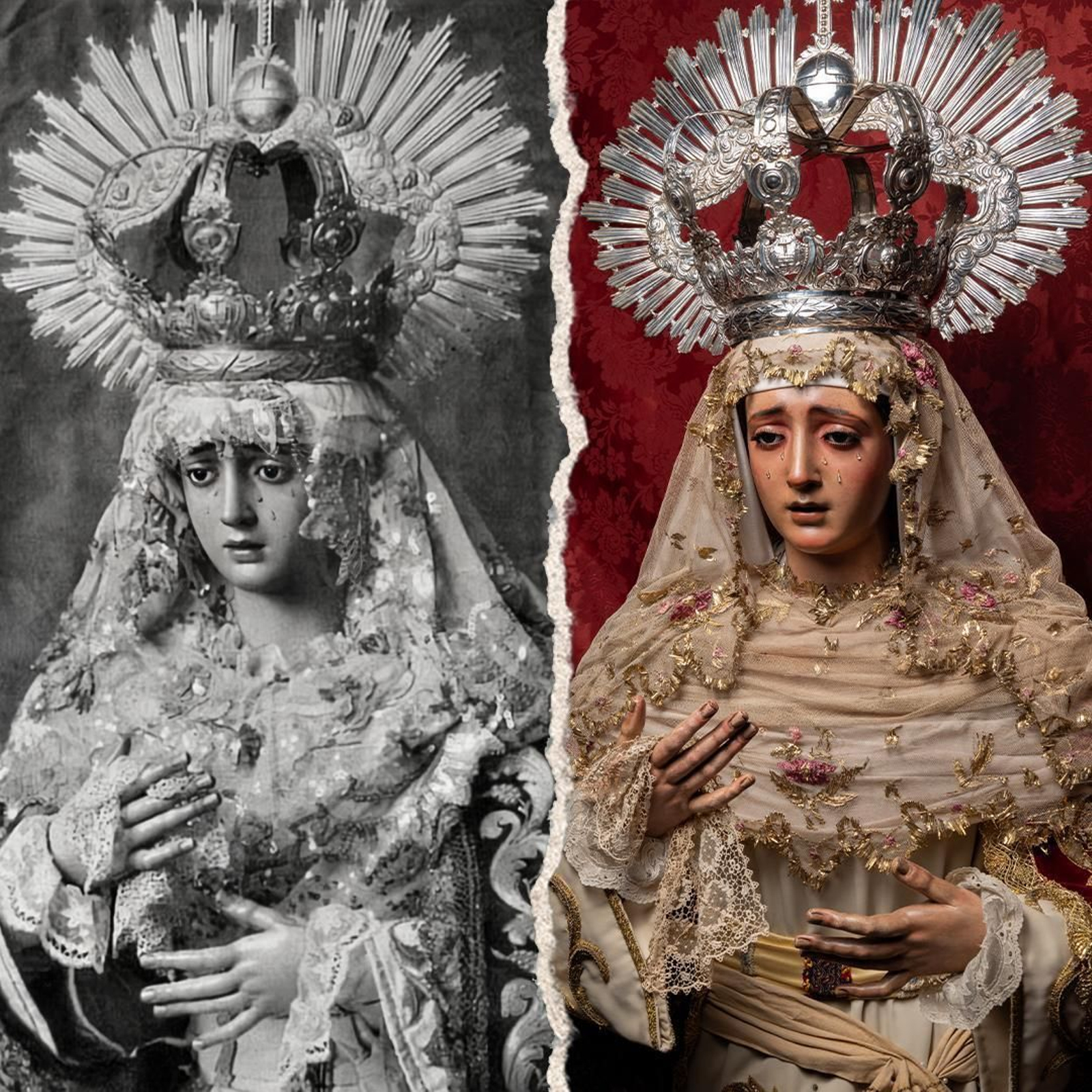 Comparativa temporal entre una imagen y otra