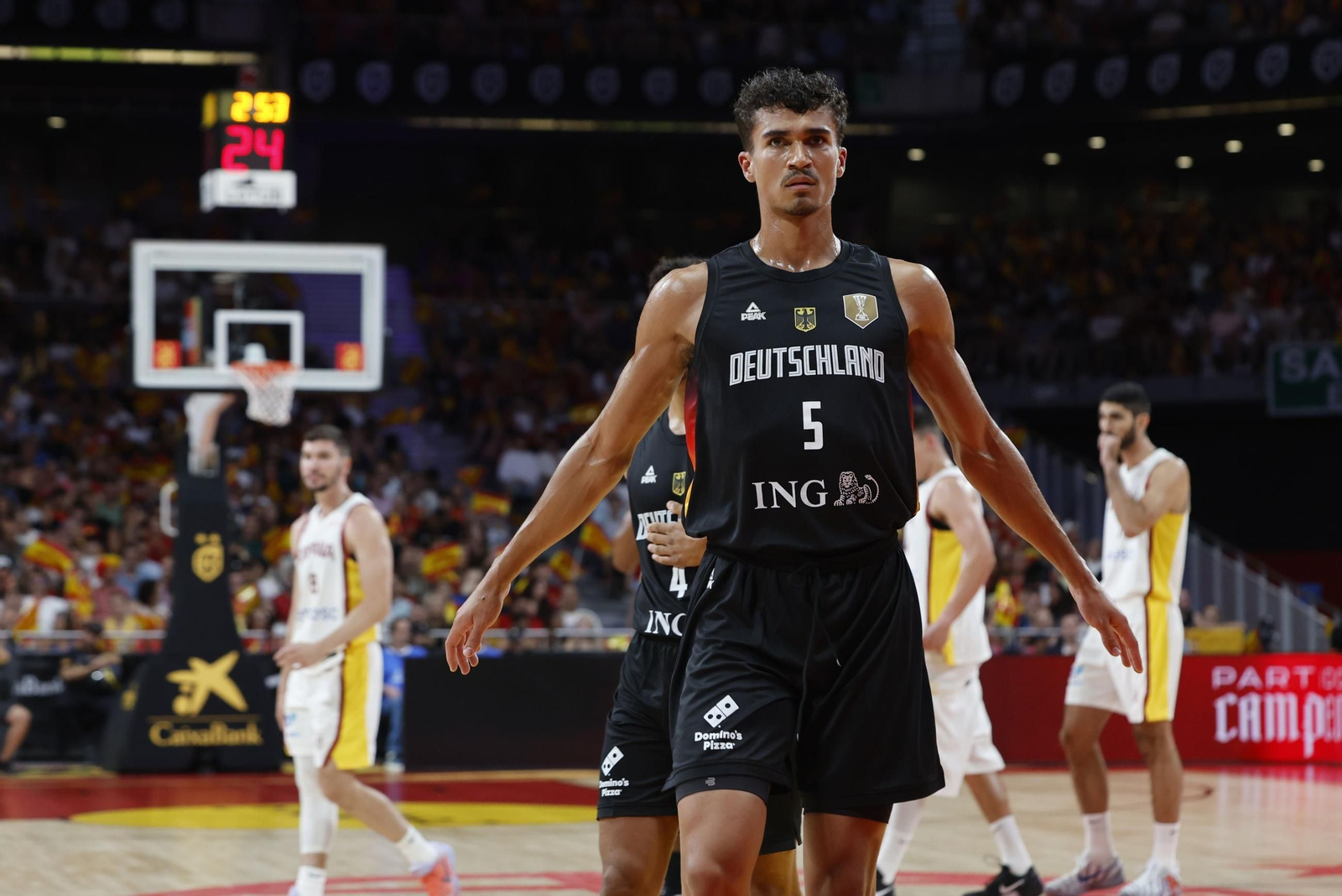 Las mejores fotos del España - Alemania de baloncesto
