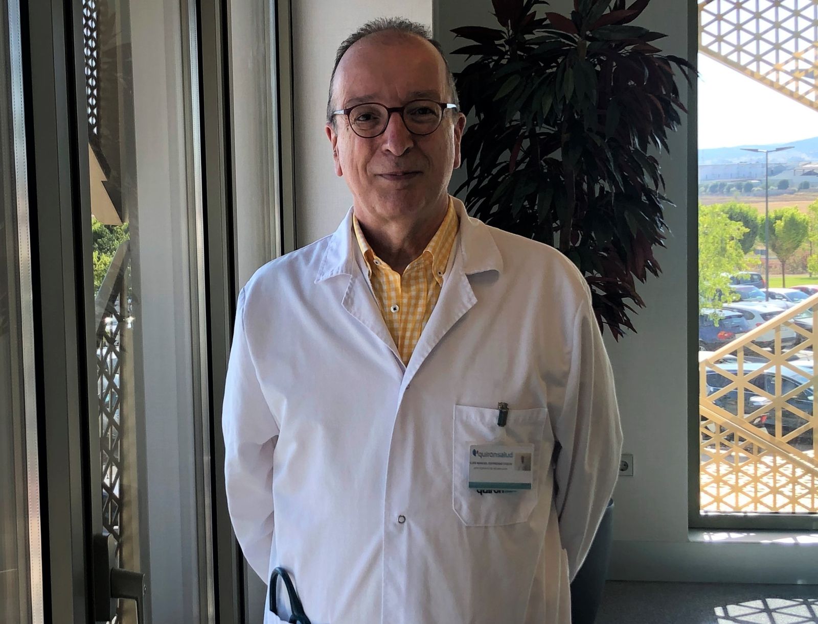 El jefe del servicio de Neumología del Hospital Quirónsalud Córdoba, Luis Manuel Entrenas.