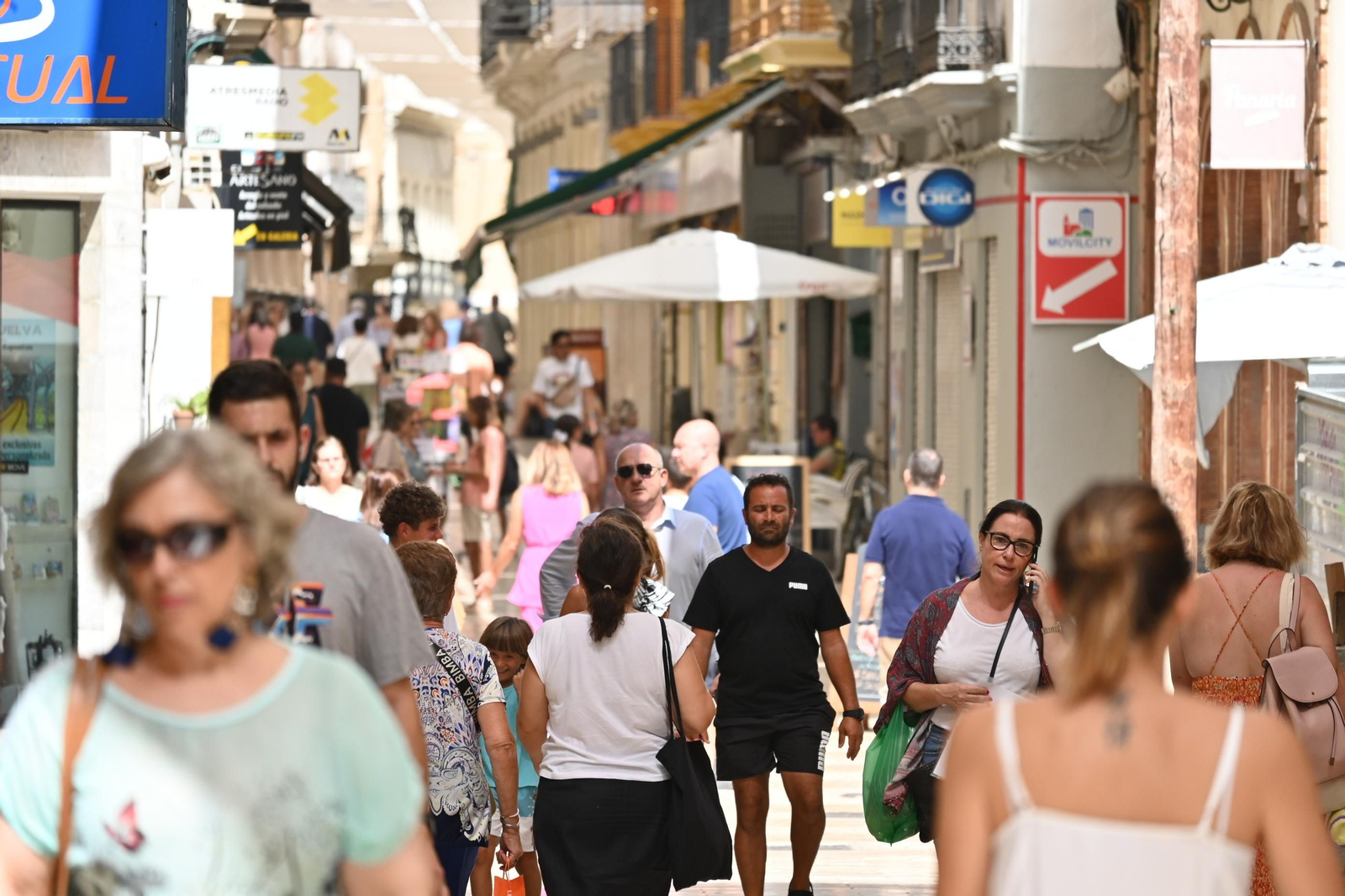 Imágenes del lunes 7 de agosto en Huelva