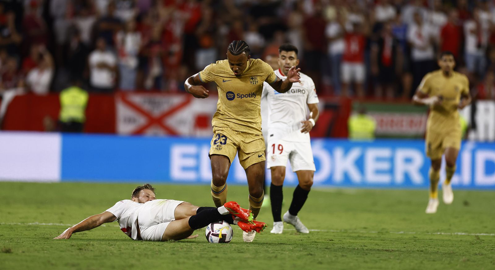 Las imágenes del Sevilla-Barcelona