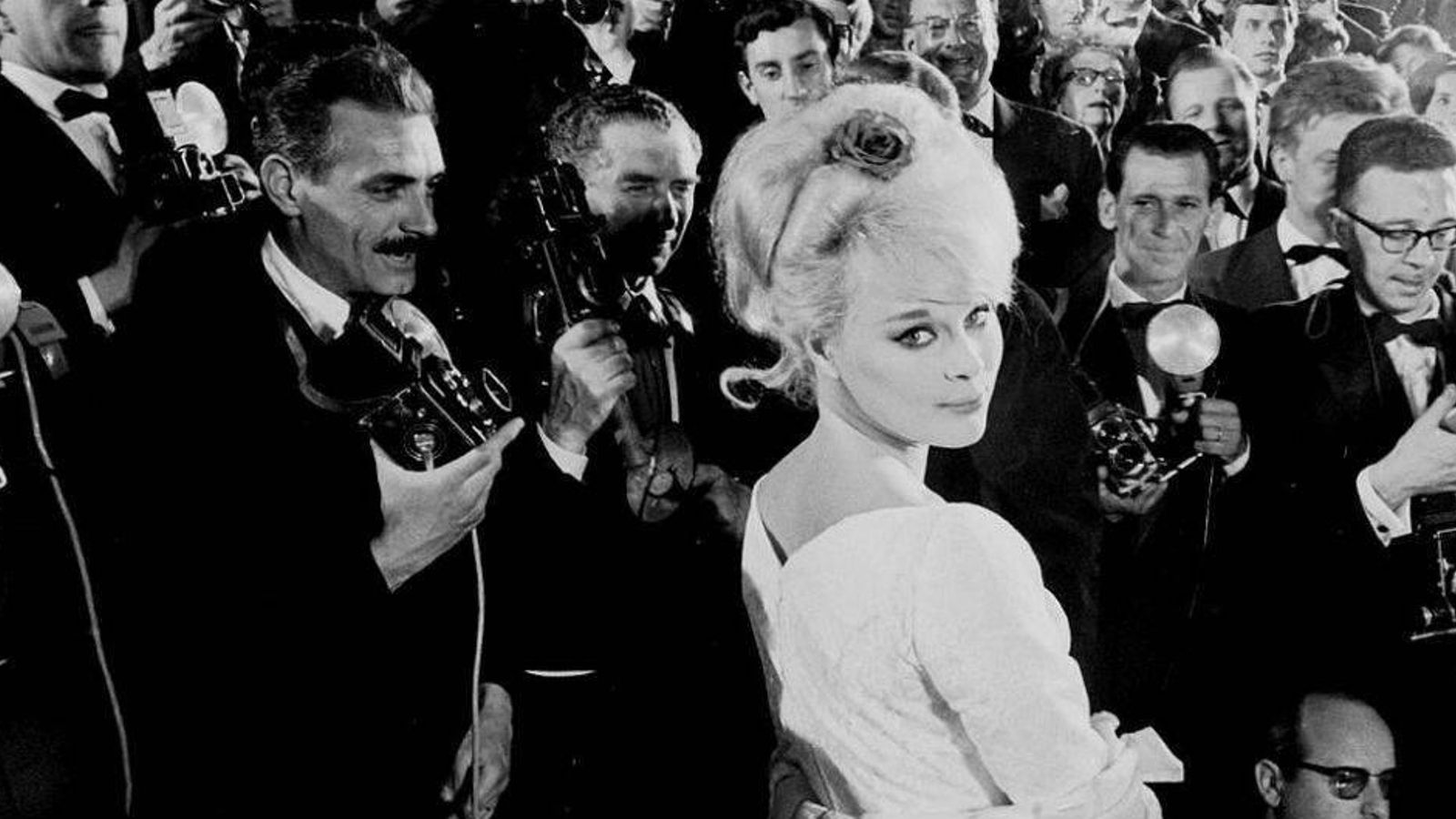 Elke Sommer, en una de las primeras ediciones del Festival de Cannes.