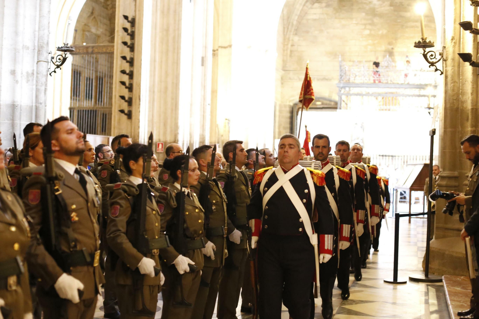 Celebración de la festividad de San Fernando en la Catedral de Sevilla