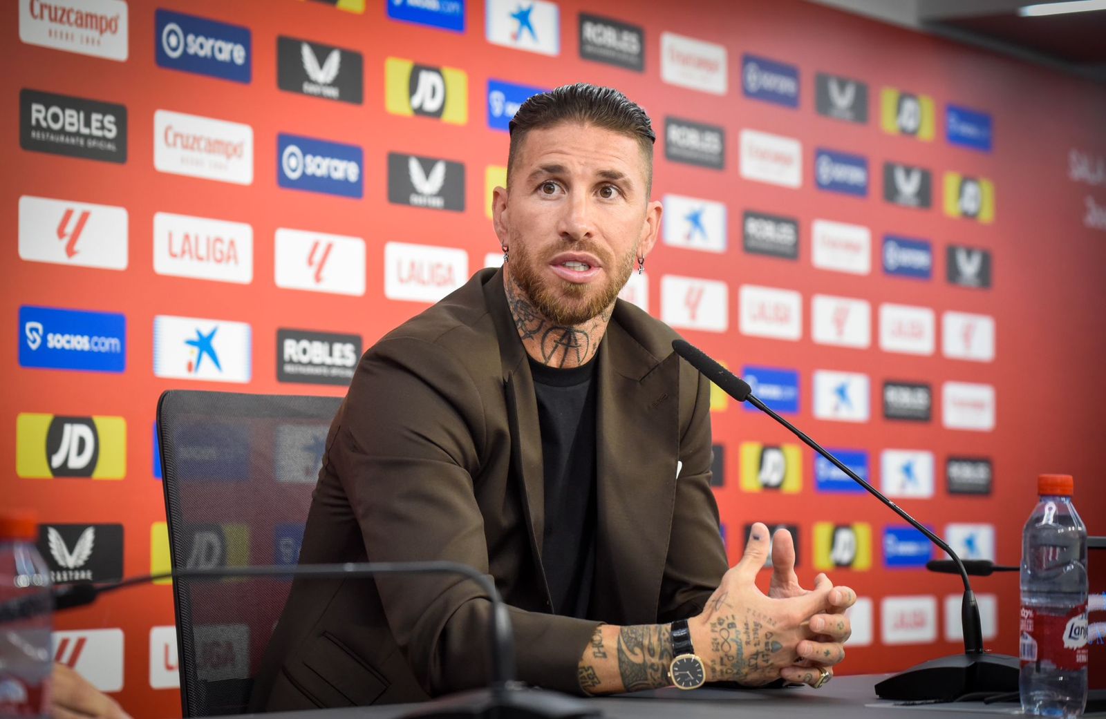 Las imágenes de la despedida de Sergio Ramos del Sevilla