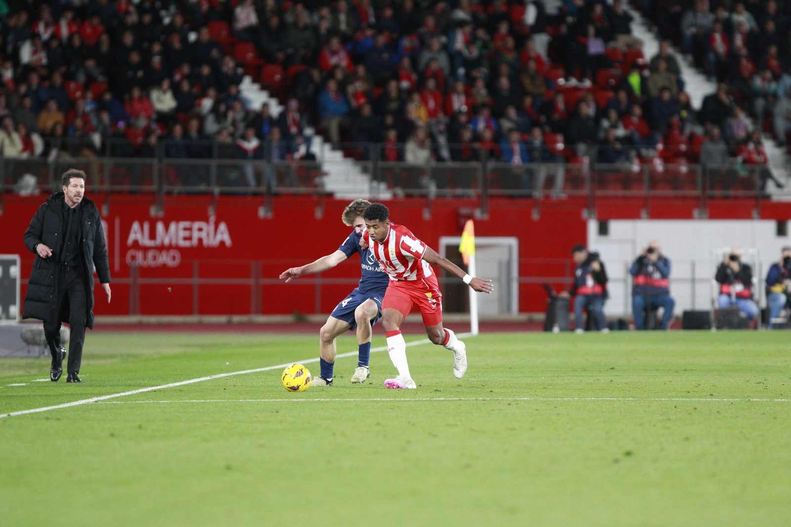 Las mejores imágenes del partido U.D. Almería-Atlético de Madrid
