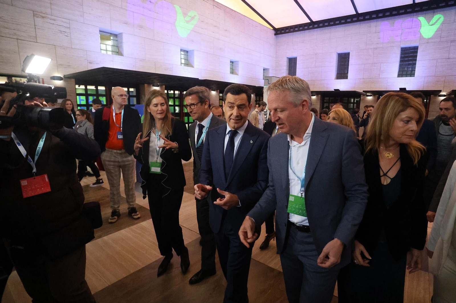 Imágenes del I Congreso Nacional de Hidrógeno Verde H2V celebrado en Huelva