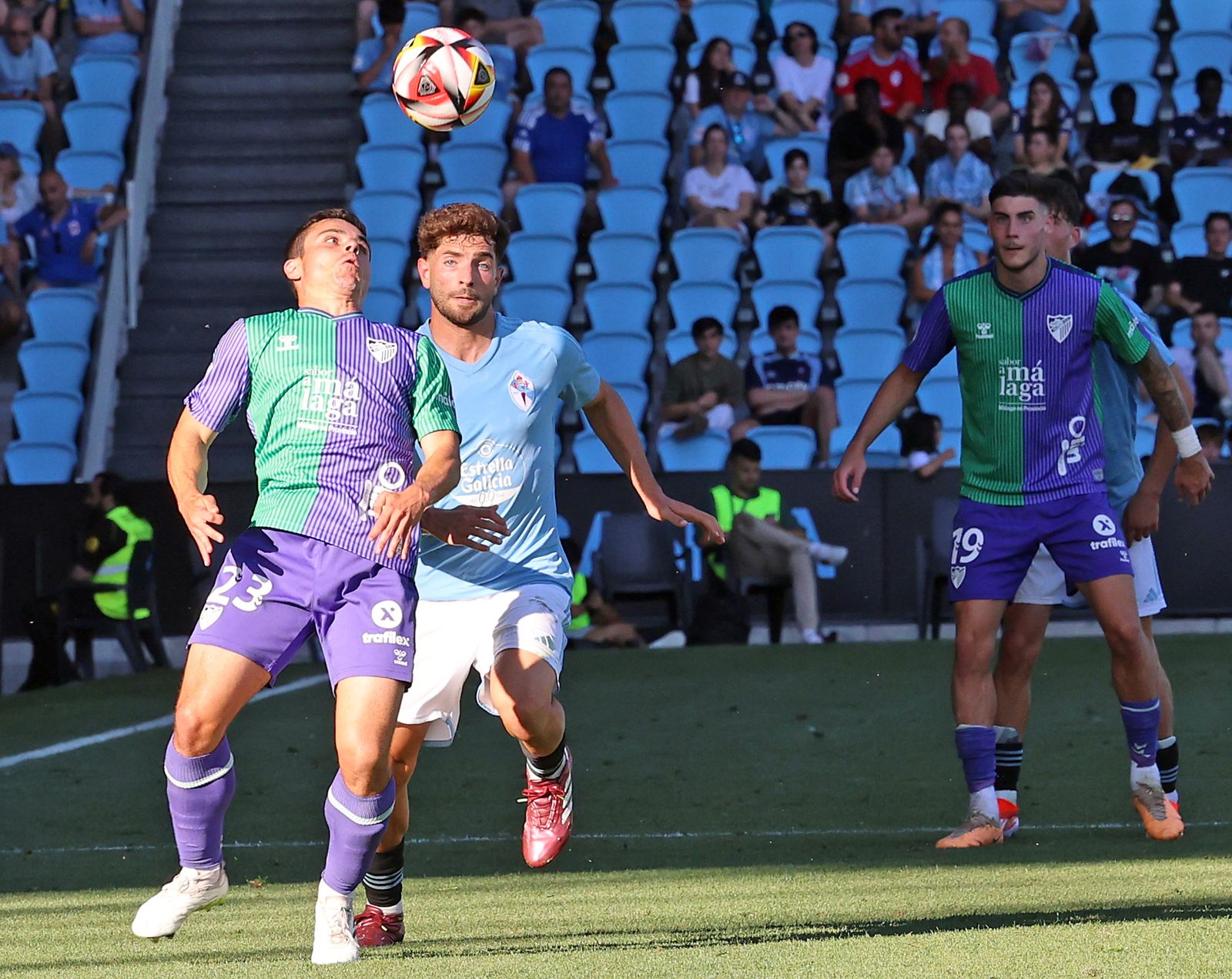 Las fotos del Celta Fortuna-Málaga de play off