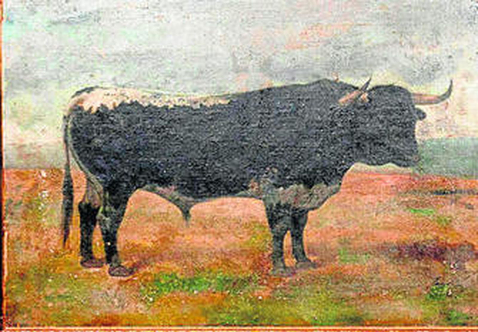 Uno de los cuadros que forman parte del legado al Ayuntamiento.