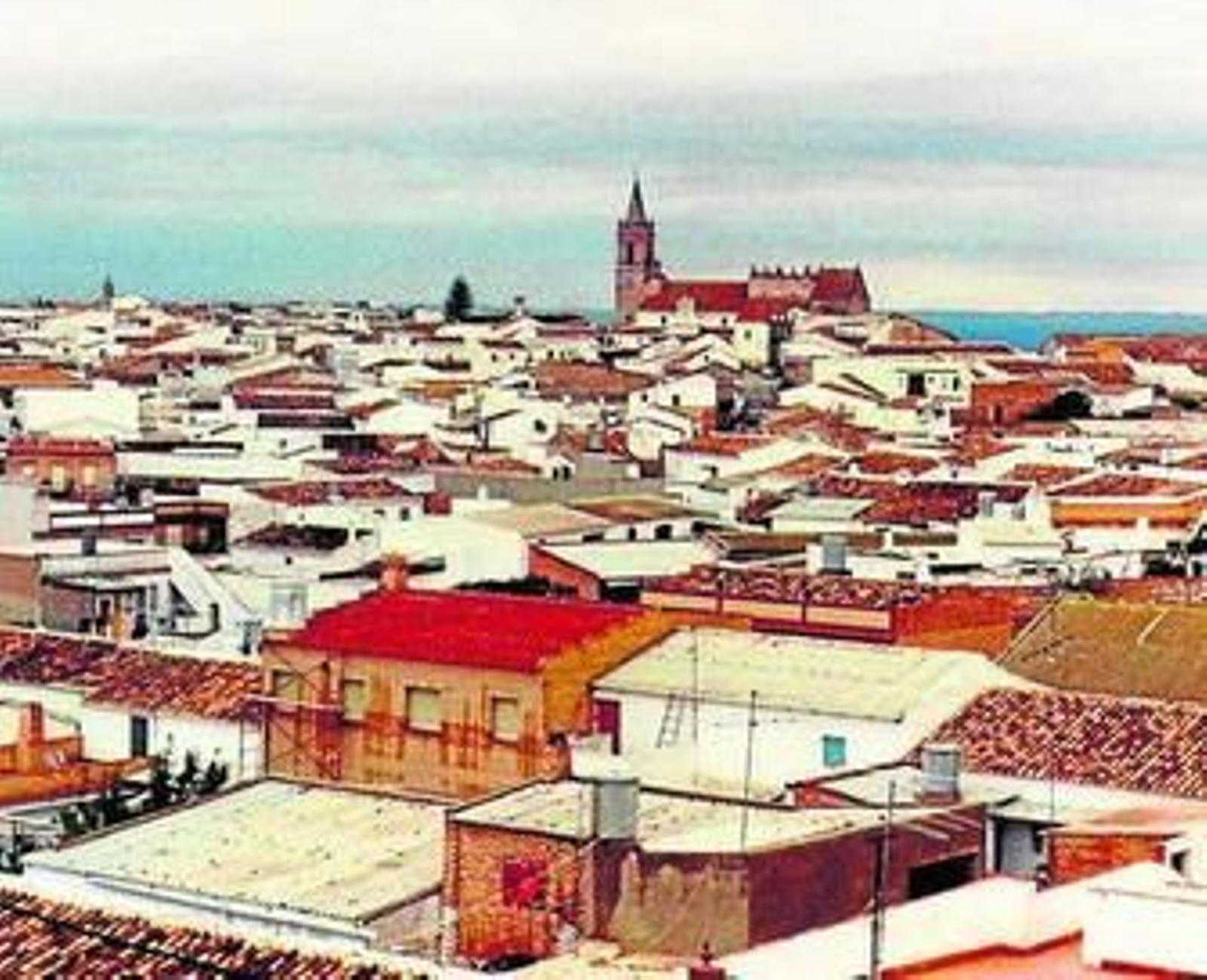 Vista general de Escacena del Campo.