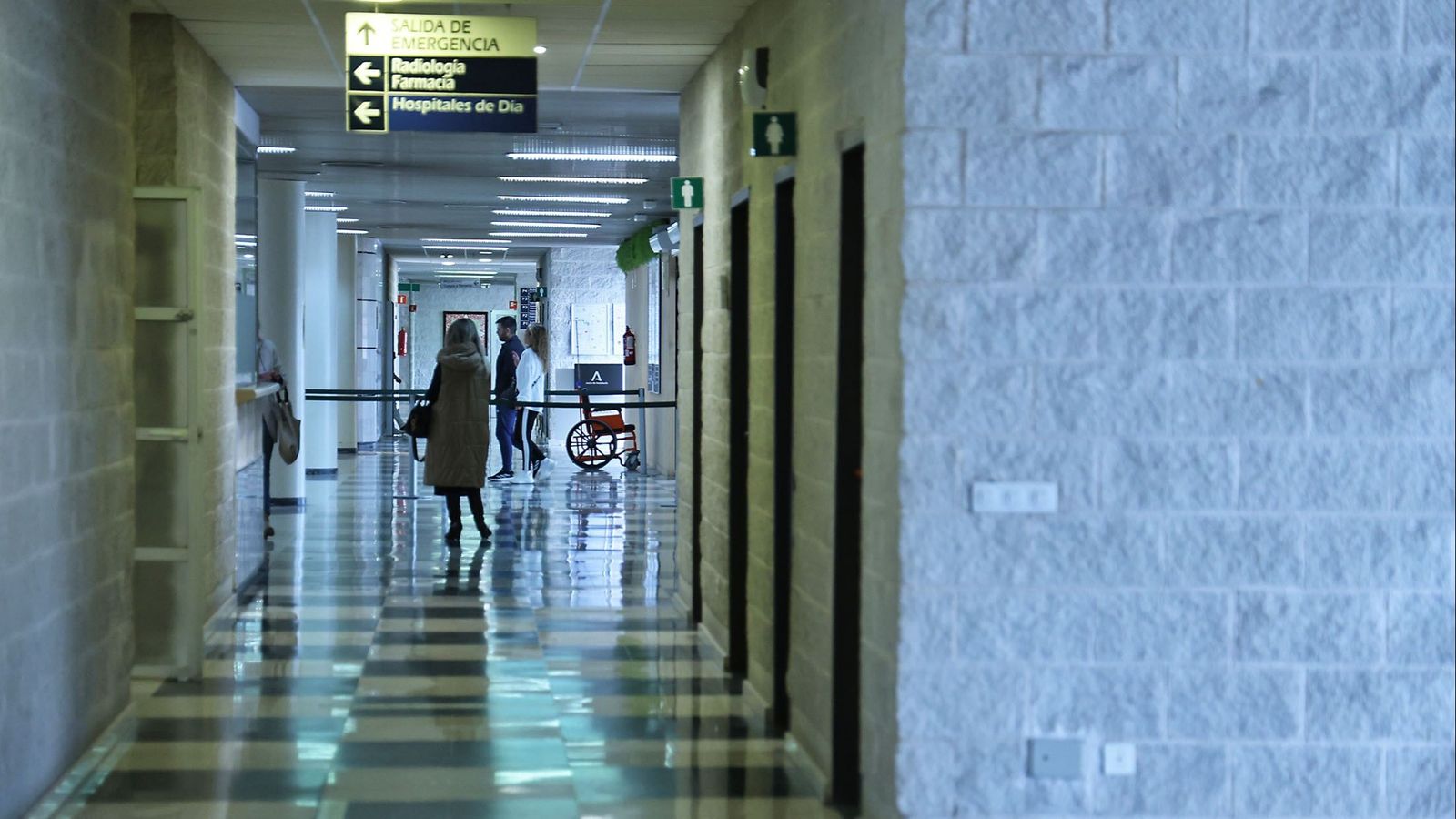 Un hospital en una imagen de archivo