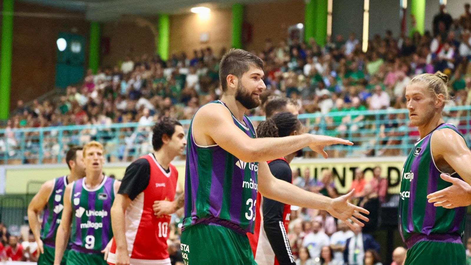 El Unicaja - Mónaco, en fotos