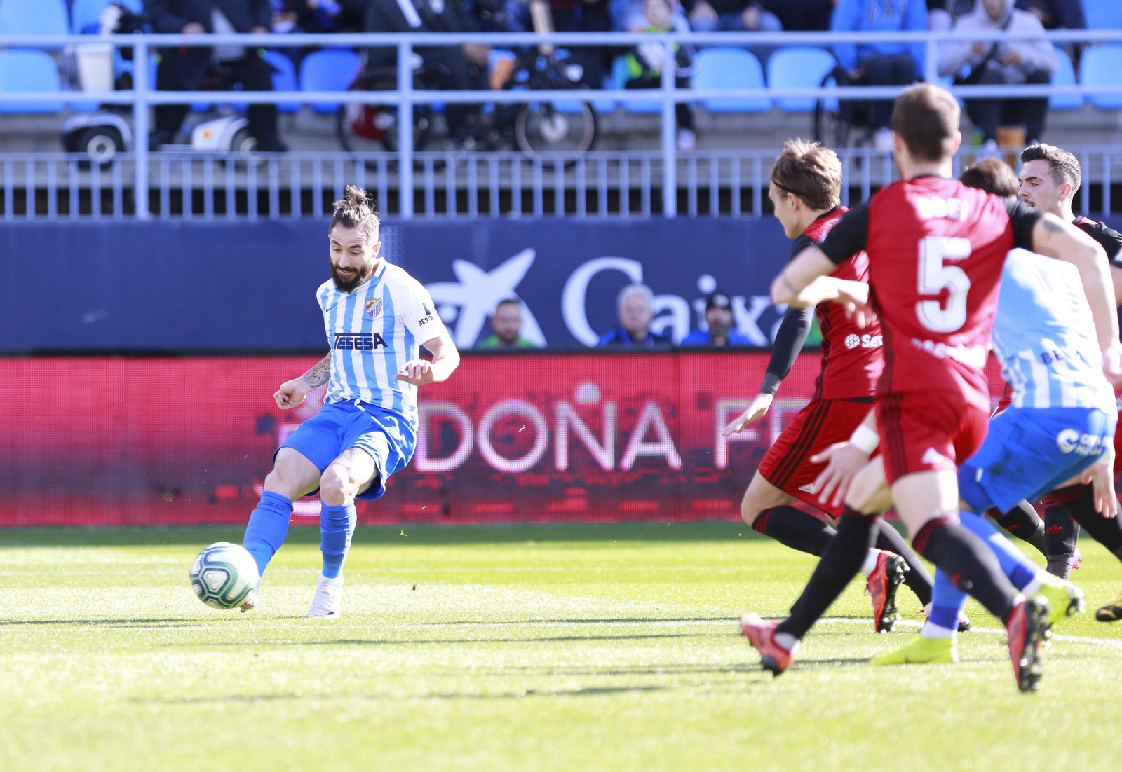 Las imágenes del Málaga CF - Mirandés Las imágenes del Málaga CF - Mirandés