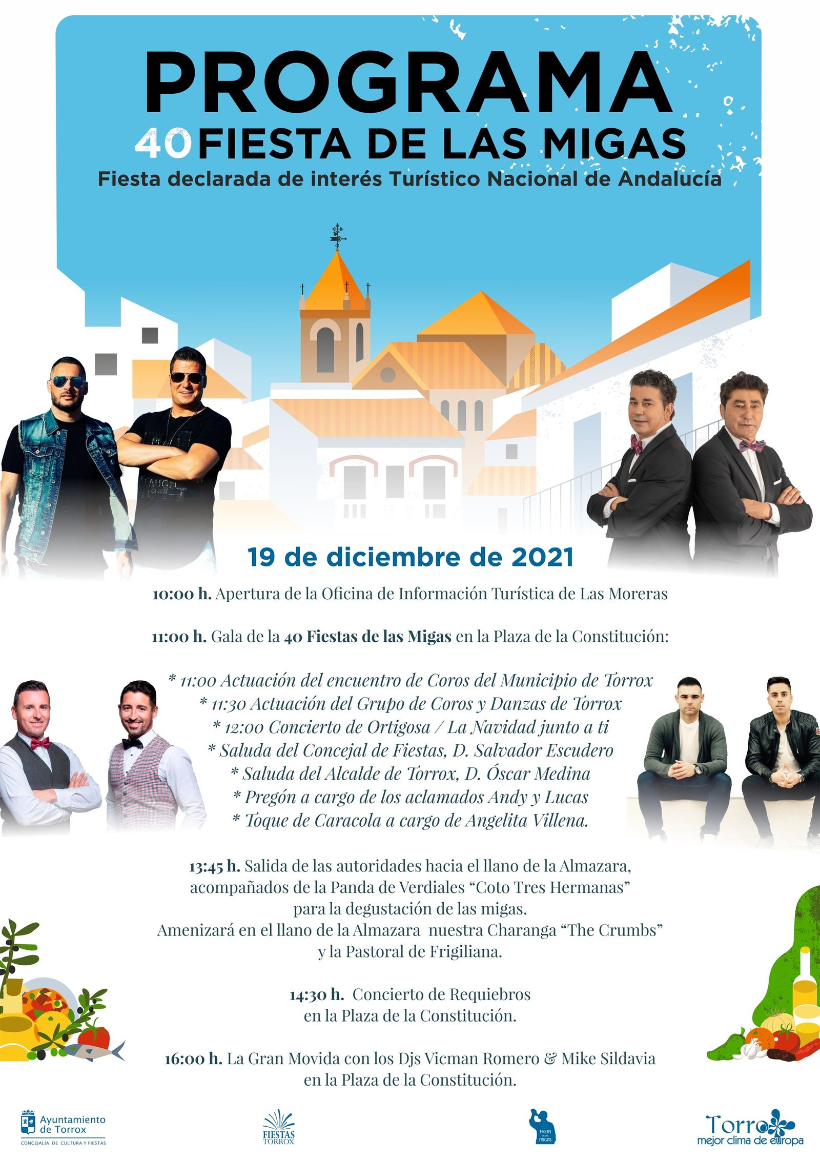 Cartel de la Fiesta de las Migas.