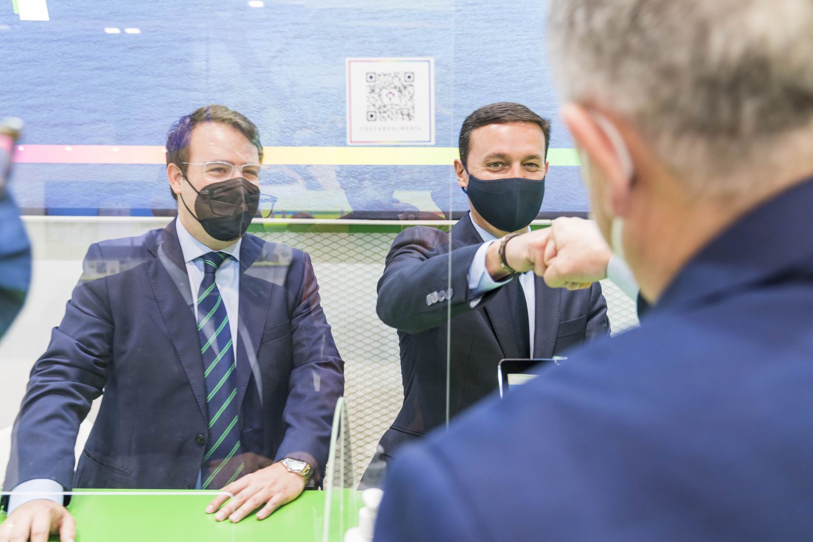 Fernando Giménez y Javier A. García, en Fitur 2021.