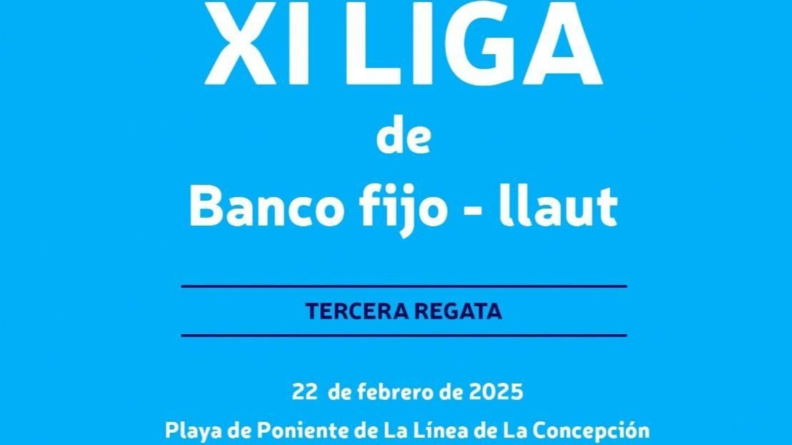 El anuncio de la regata de La Línea