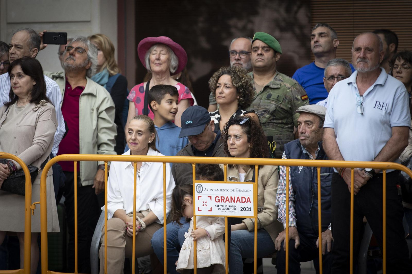 Las imágenes del Día de la Hispanidad en Granada