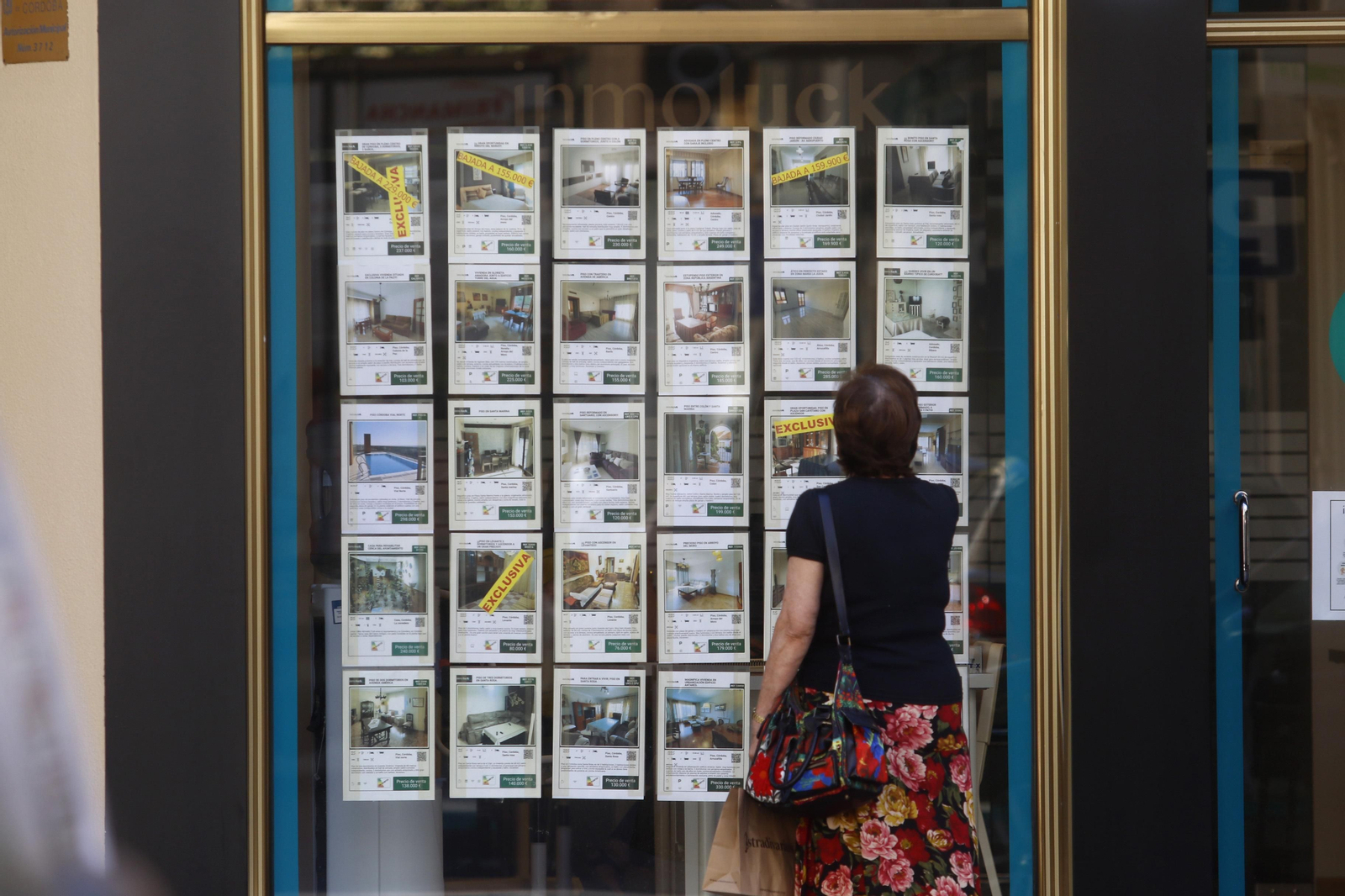 Una inmobiliaria en la capital cordobesa.