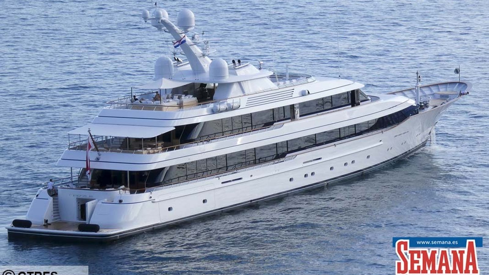 El nuevo yate de Amancio Ortega, el Valoria B.