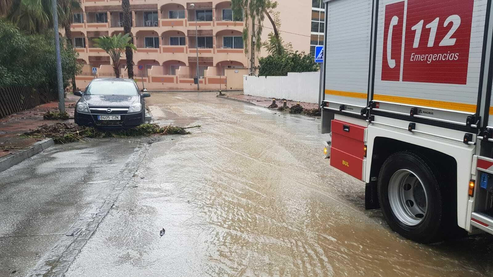 Todas las imágenes del paso del temporal por Granada